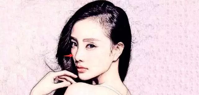 Image of prosperous facial features