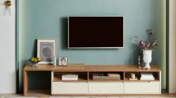 TV cabinet decoration and feng shui